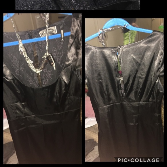 GUESS AUTHENTIC BRAND MINI BLACK DRESS - Picture 2 of 2